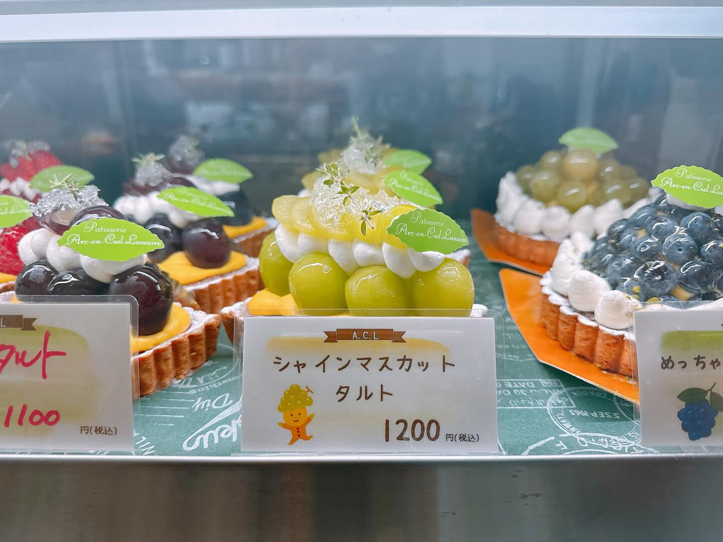 🌙本日も季節のタルト出してます🌈
