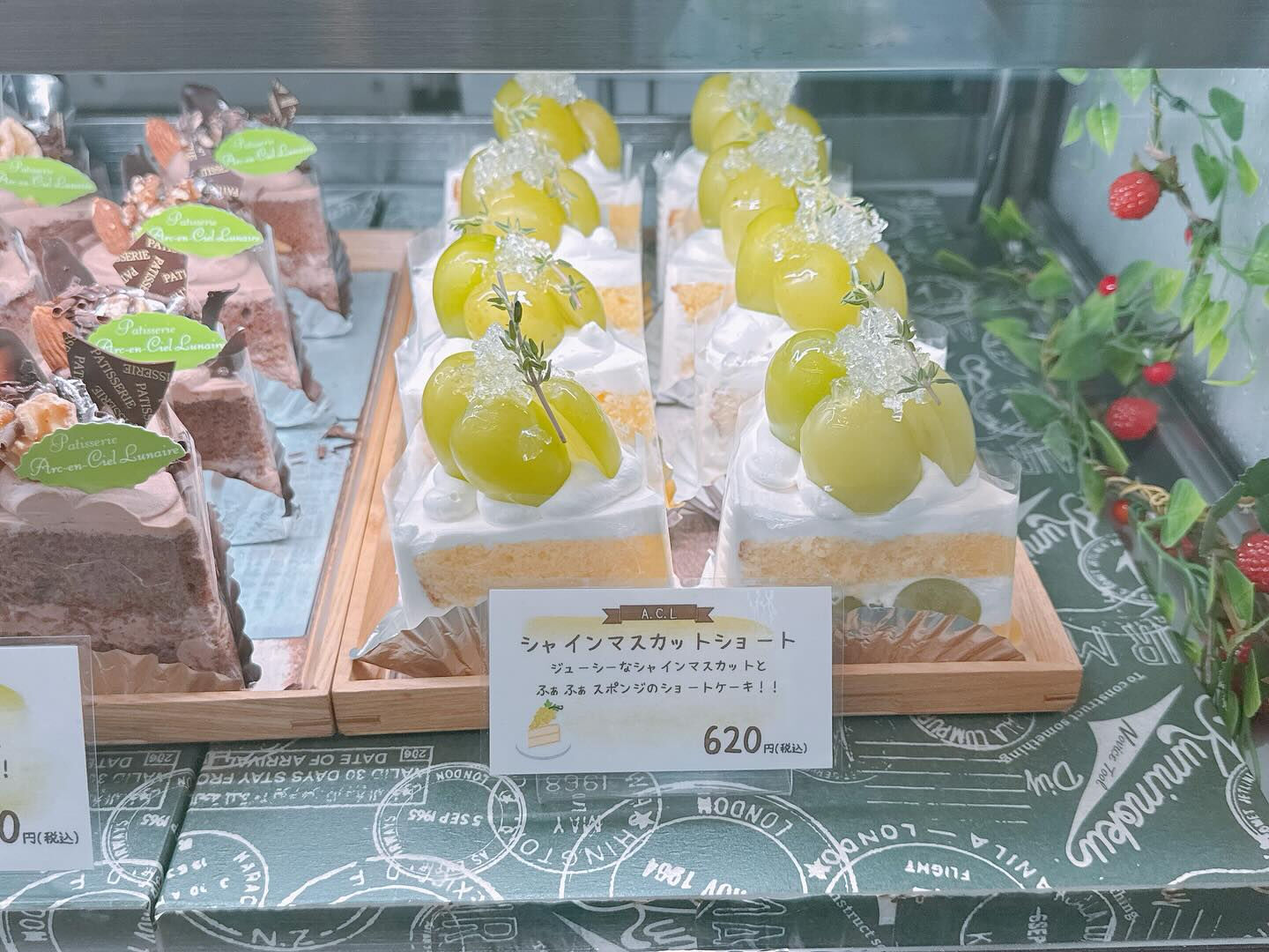 🌙本日も季節のタルト出してます🌈