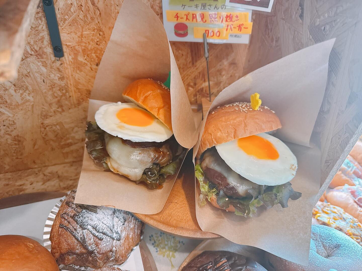 🌙本日、新作のハンバーガー出してます🌈