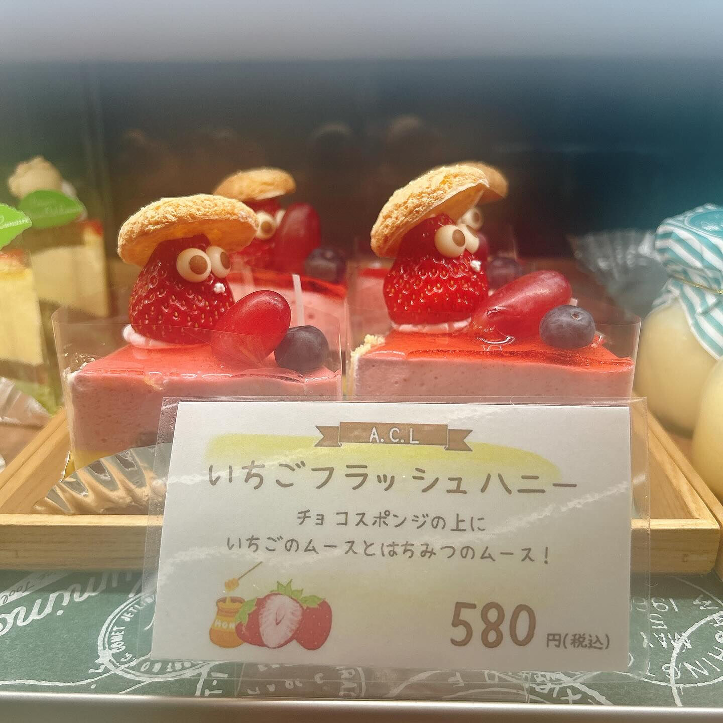 🌙本日はショーケース曇り気味です🌈